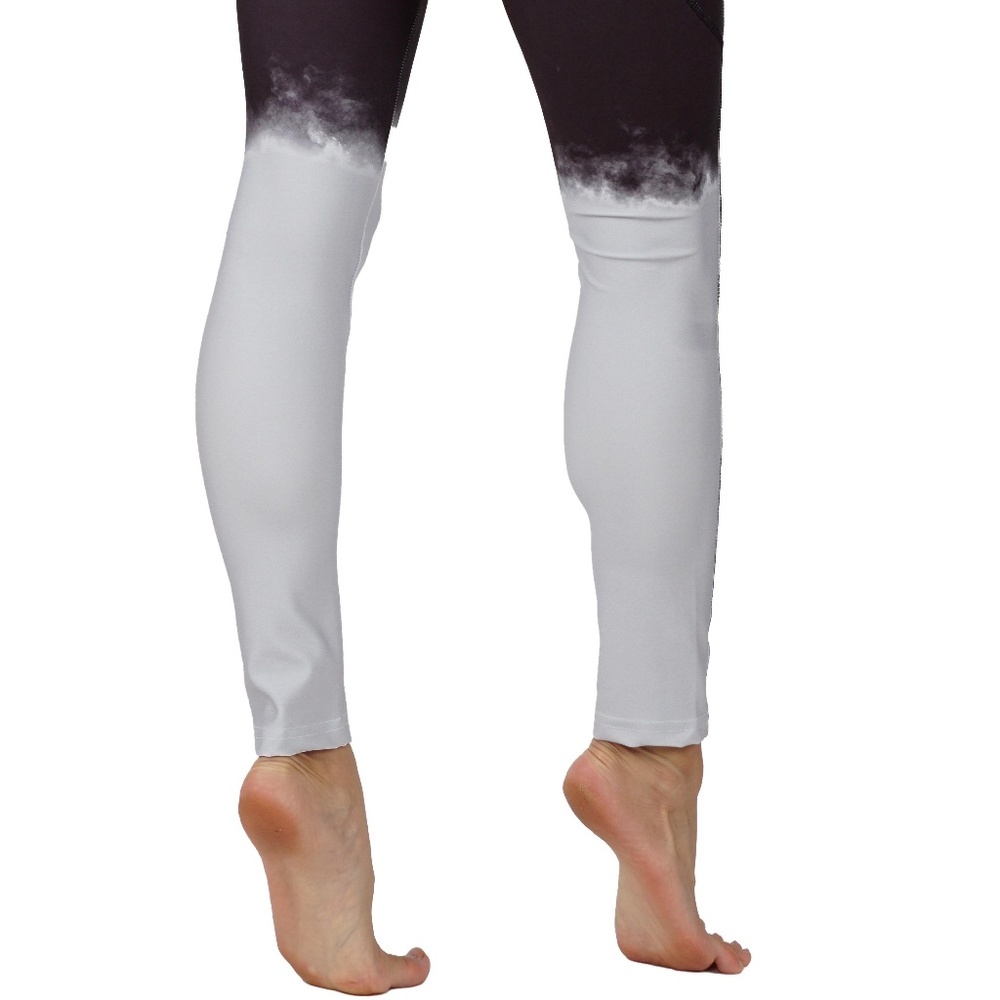 Ombre leggings deep side pockets and highwaisted - Picture 3 of 6